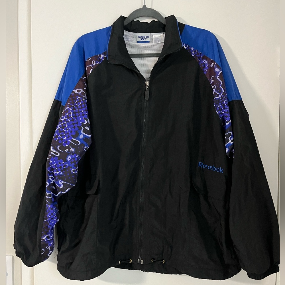 Reebok 90s vintage hip-hop windbreaker jacket